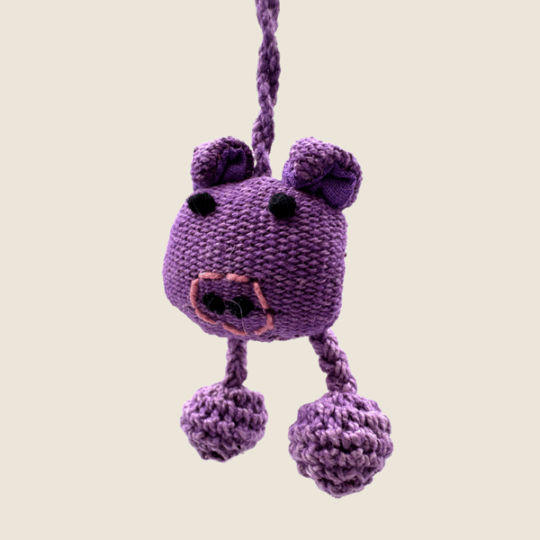 Cerdito Violeta
