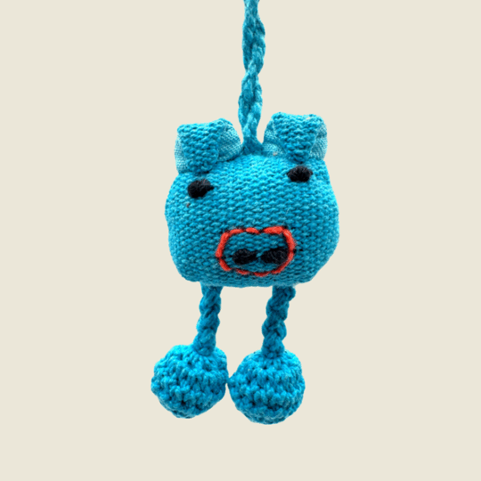 Cerdito Azul
