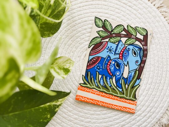 Postal Mithila Elefantes