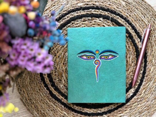 Libreta Buda verde