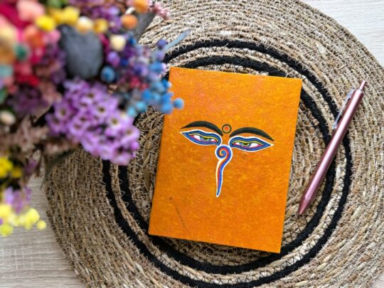 Libreta Buda naranja
