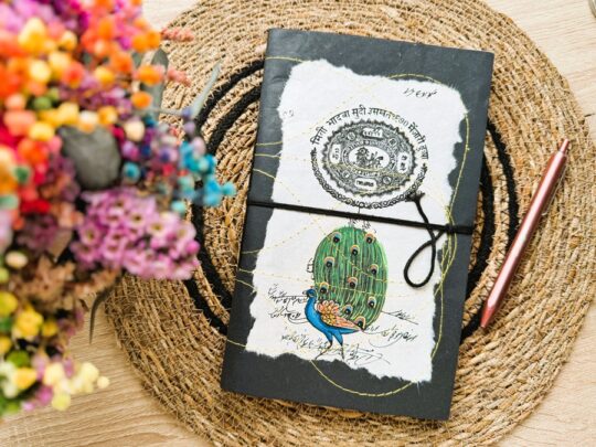 Libreta pavo real 2