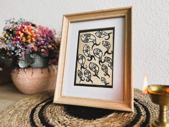 Peces arte Mithila